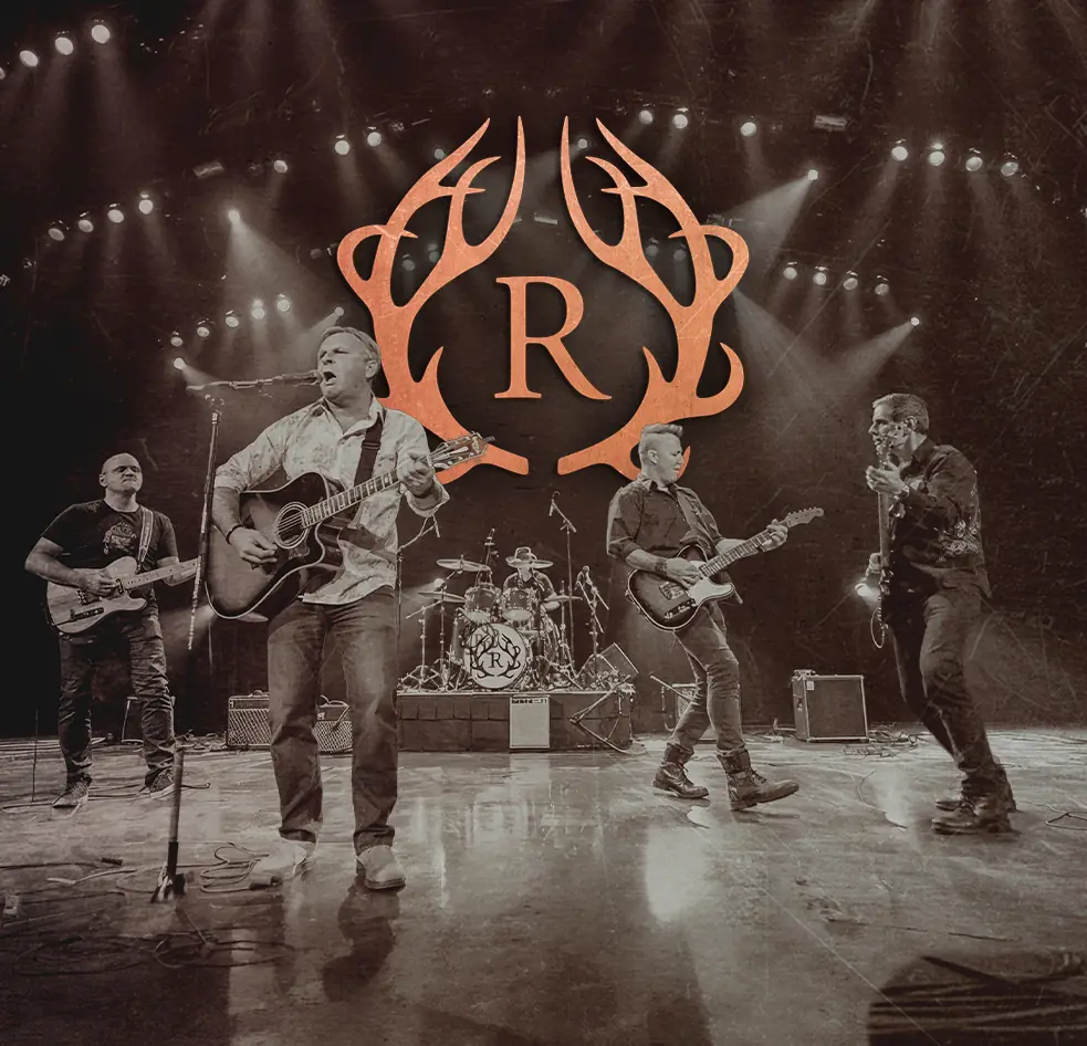 Renegade live with the copper antler logo